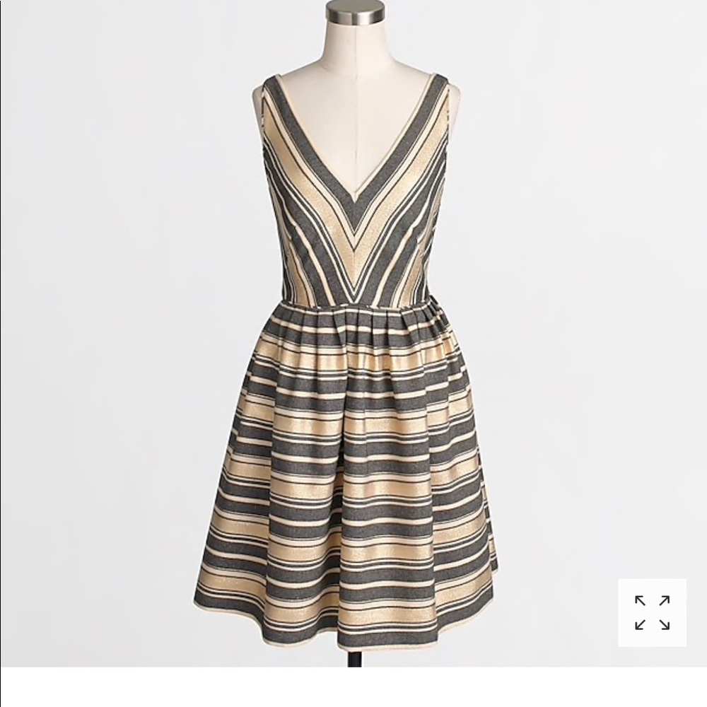 J Crew Fit and Flare Dress